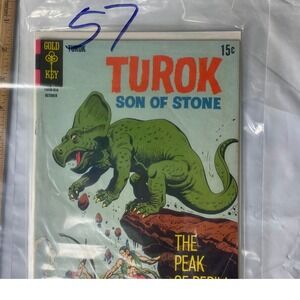 Turok Son of Stone‎ Comic Book 15c October Gold Key 10030-810